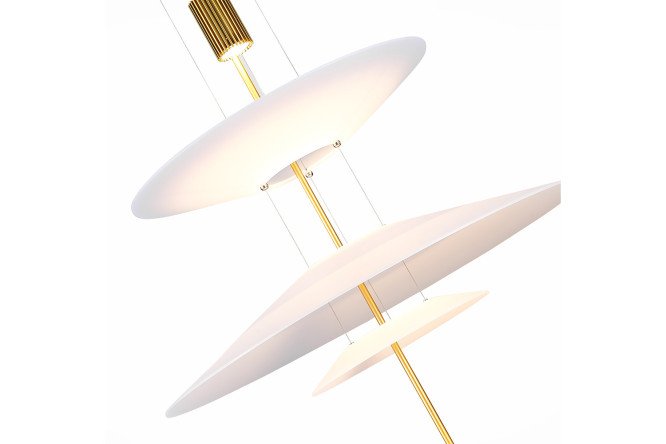 Светильник подвесной LED ST LUCE Isola 5 кв.м., 75х250х75 см, LED