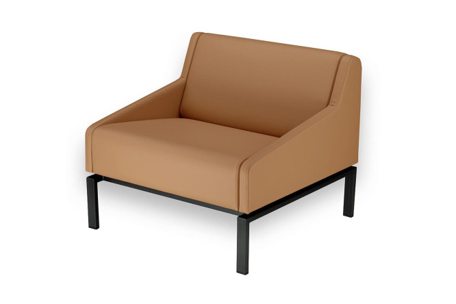 Изображение товара Комфортабельное кресло Нео с искусственной кожей