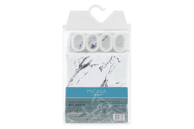 Штора для ванной комнаты MICASA Atlantic 180x180 см