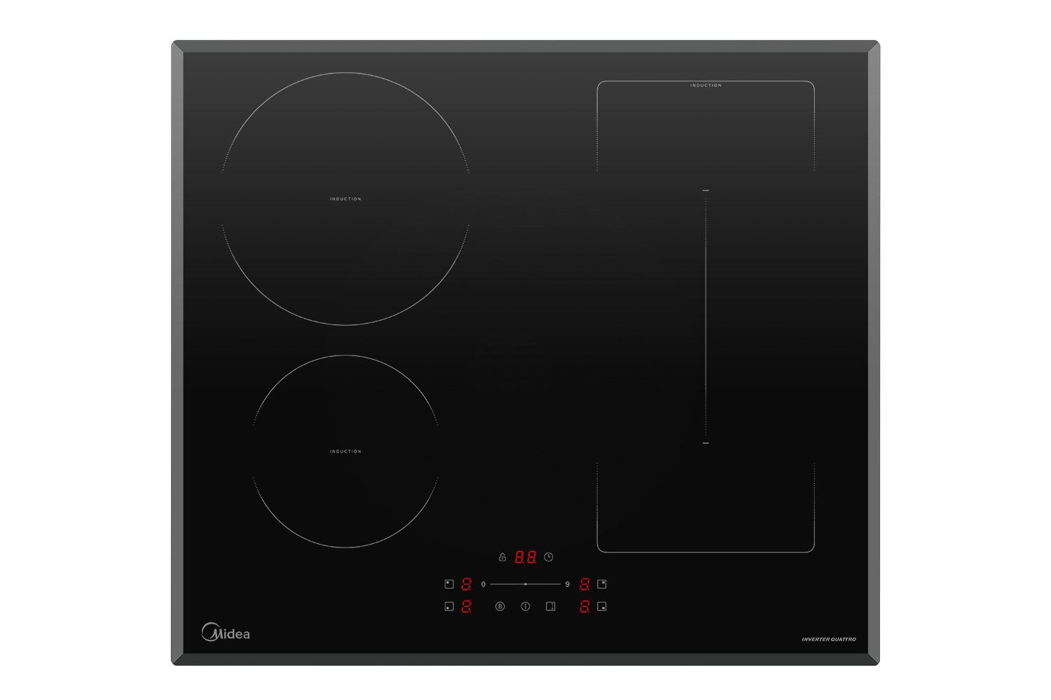 Индукционная панель MIDEA MIH 65787F 59 см