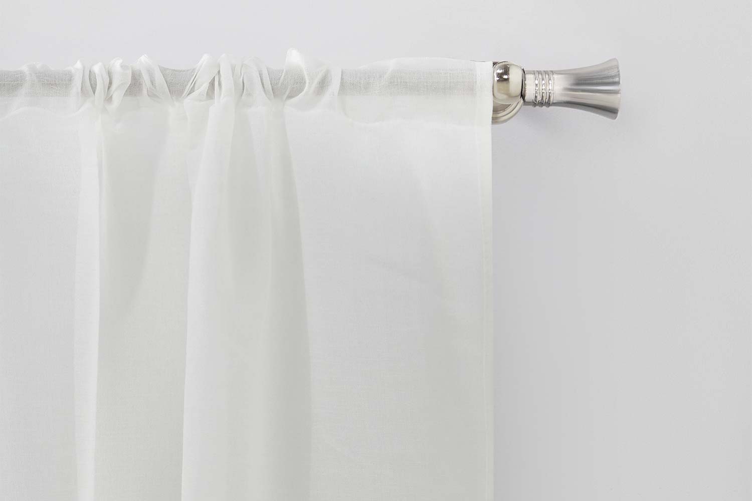 Тюль ESTUDI BLANCO Floss 200х280 см, 1 шт., цвет тёплый белый