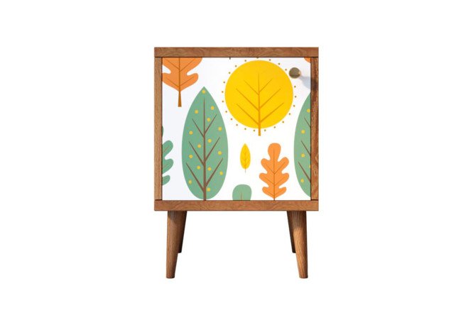 Изображение товара Тумба Berber с дверцей 35х50х35 см ЛДСП стильная и практичная мебель