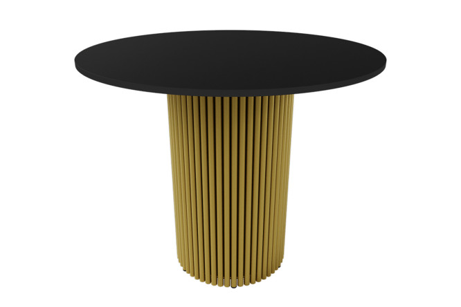 Изображение товара Стол Trubis Wood с трубчатым металлическим подстольем 90х75х90 см