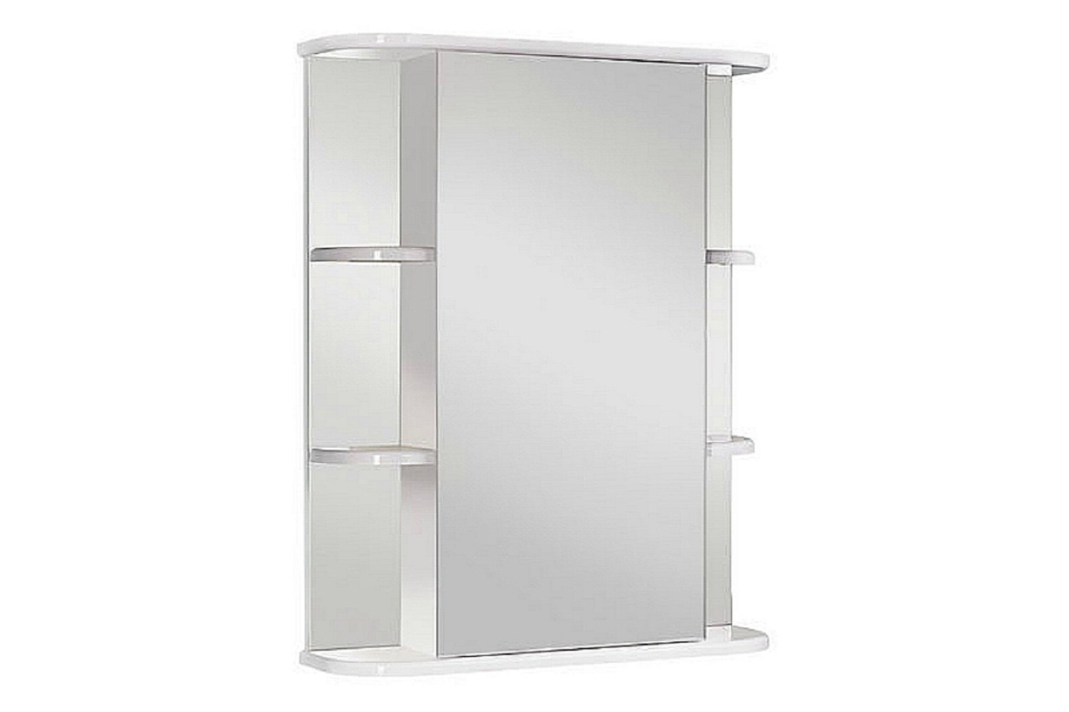 шкафчик в ванную с зеркалом навесной 50 см