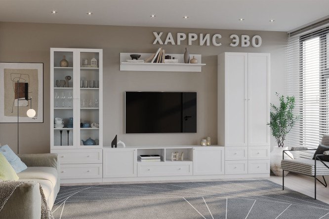 Полка навесная Харрис 140 см