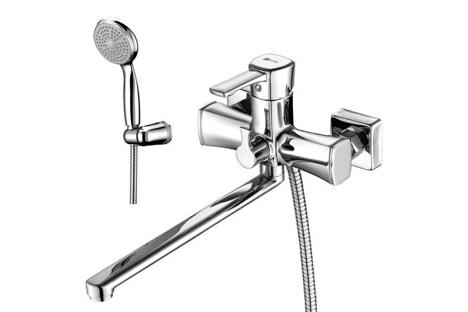 Изображение товара Смеситель для ванны LEMARK Evitta LM0551C латунь хром рычажное управление