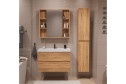 Зеркальный шкаф подвесной Sanstar Lavanti 79.9х72.9х14.8 см, Универсальный