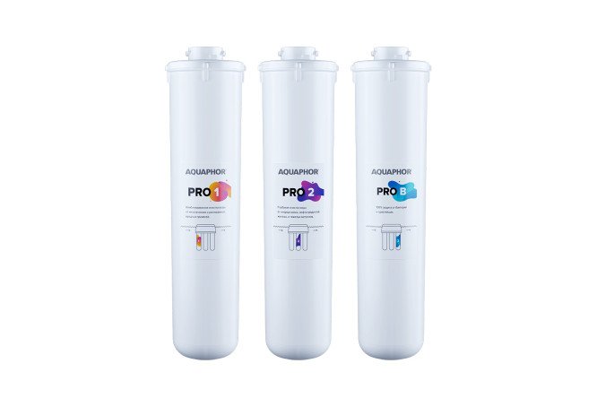 Изображение товара Комплект сменных модулей АКВАФОР ECO Pro для фильтров воды