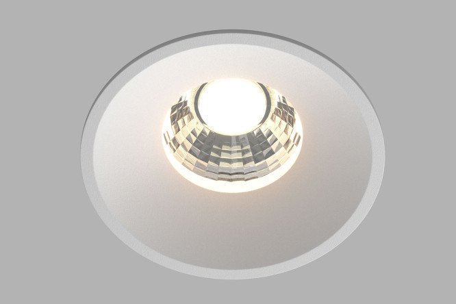 Светильник встраиваемый MAYTONI Downlight Round 8x6x8 см, LED