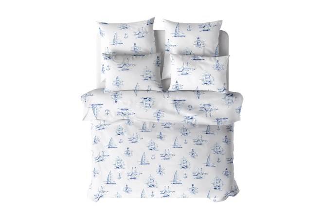 Комплект постельного белья Regatta blue