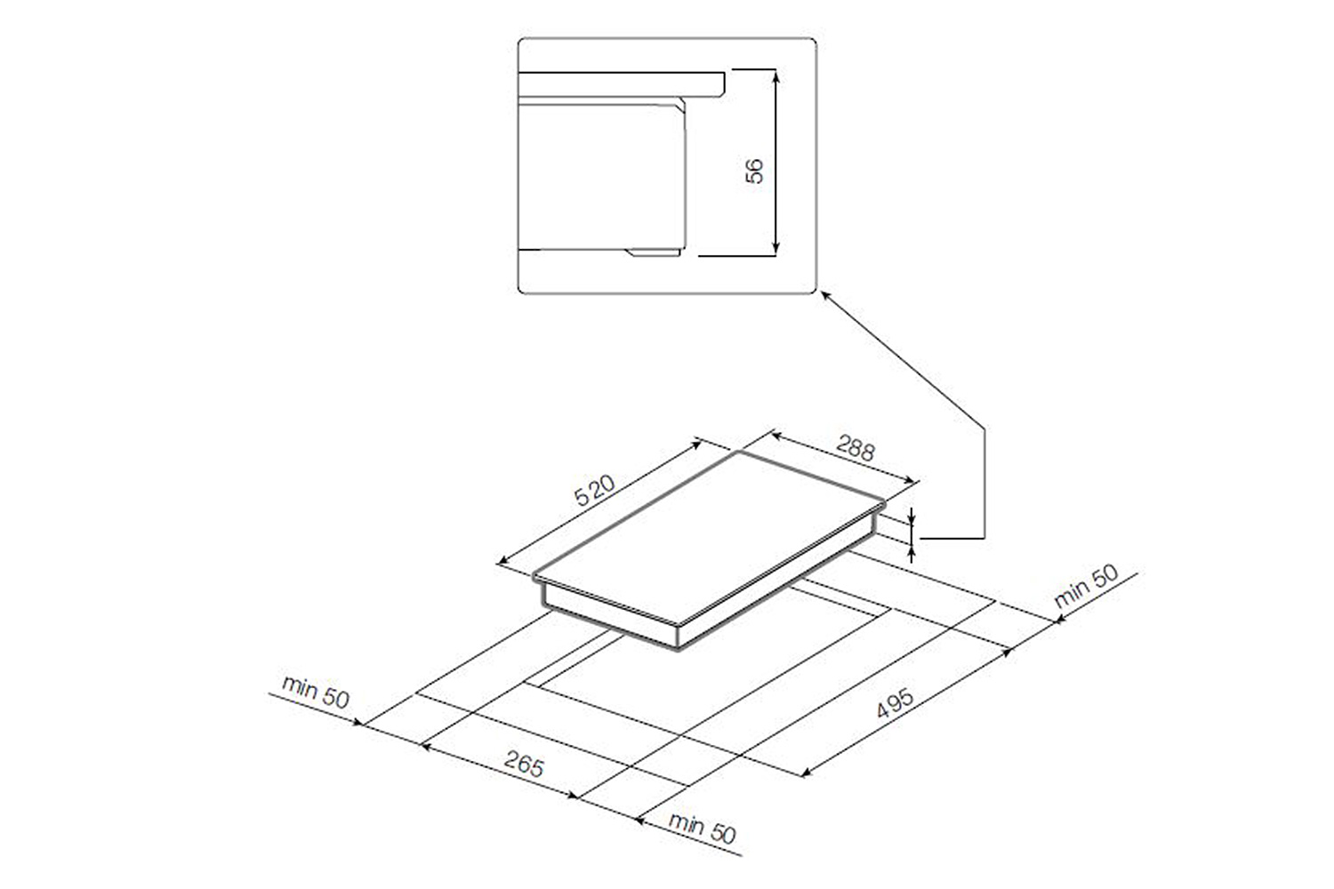 Индукционная варочная панель IK 301