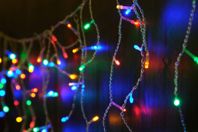 Изображение товара Электрогирлянда IC80LD-CM 2 м для праздничного декора