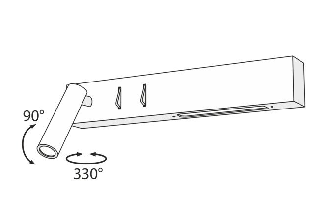 Бра LED MAYTONI Ceiling & Wall Comodo 5 кв.м, LED