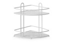 Полка угловая 2-ярусная BERKRAFT Practical ZC1101 27x34.5x27 см