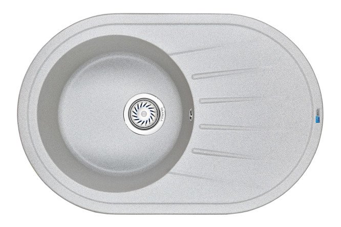 Изображение товара Мойка врезная с крылом GRANULA Standart 7601 76х50х20 см