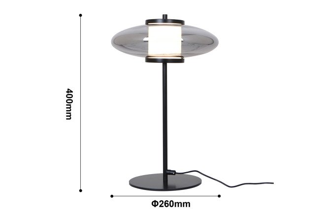 Cветильник настольный LED FAVOURITE Rulle LED, 26x40x26 см