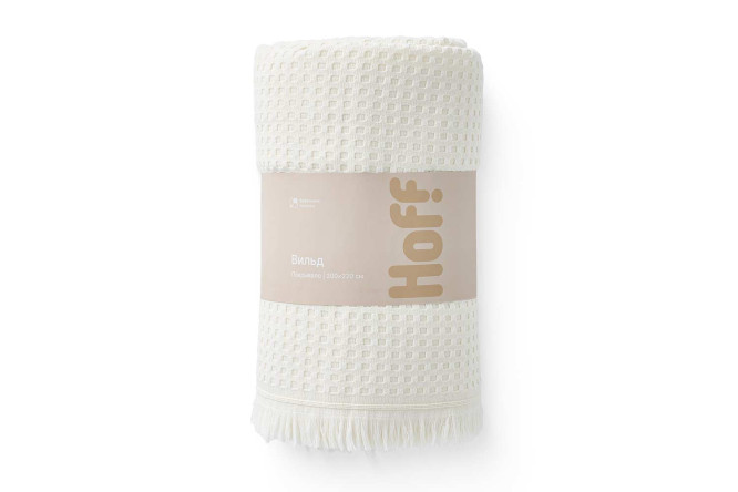 Покрывало HOFF Вильд 200х220 см, Хлопок