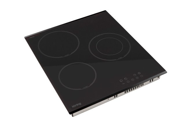 Изображение товара Электрическая панель KORTING HK 42034 B 45 см стеклокерамика 3 зоны нагрева