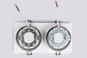 Светильник встраиваемый AMBRELLA LIGHT Techno Spot 1 м², 11.5x2.3x22 см, GX53