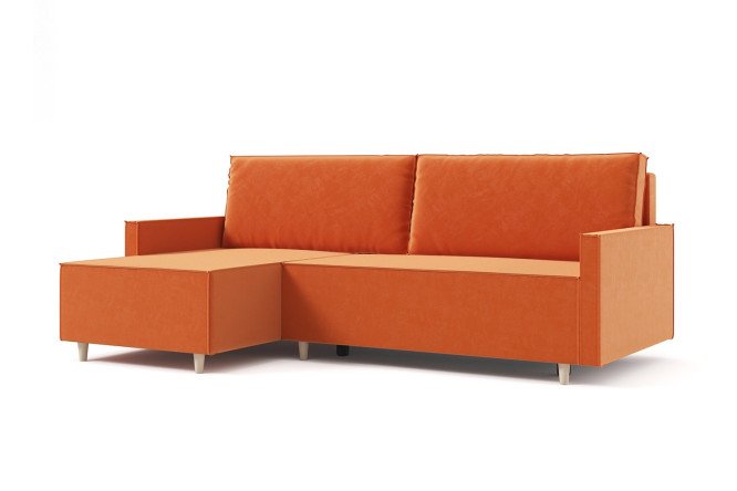 Изображение товара Угловой диван-кровать Тоби Лайт Эйр современный комфорт и простор