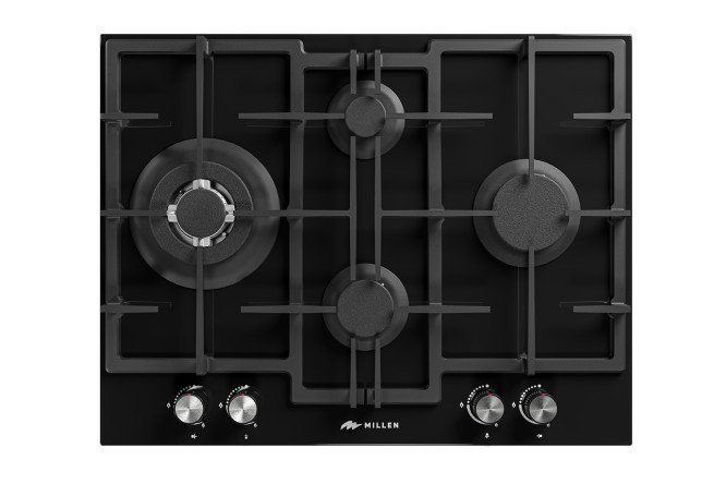 Изображение товара Газовая панель MILLEN MGHGD 6501 BL 67 см 4 зоны нагрева