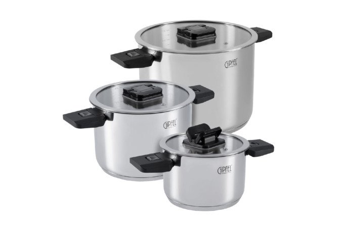 Изображение товара Набор посуды c крышками GIPFEL Compact 6 предм.