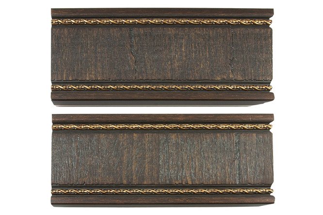 Изображение товара Комплект боковин для карниза УЮТ Унисон с багетной планкой