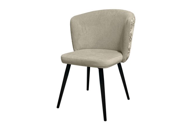 Изображение товара Dallas велюровый стул с металлическими ножками 120 кг прочности