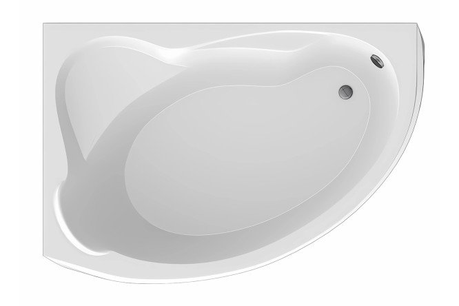 Изображение товара Ванна пристенная 1Marka Catania L левый 160x110 см белая