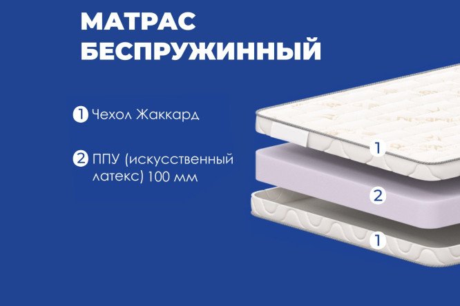Матрас DREAMLINE Эко фоам Мини 80х190 см