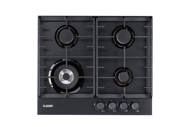 Изображение товара Газовая панель EXITEQ EXH 207 58 см черный матовые стекло 4 конфорки