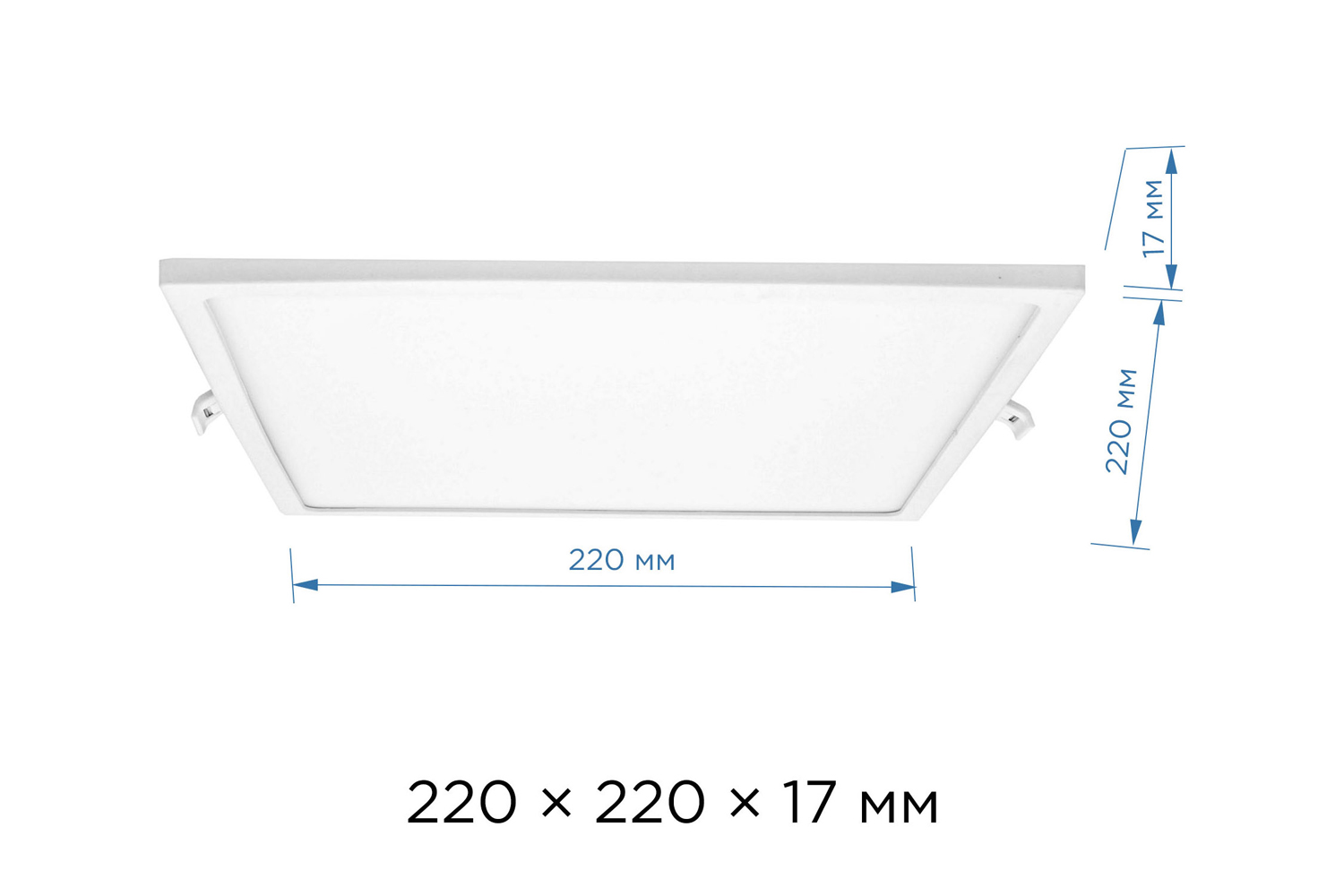 фото Светодиодная панель встраиваемая led 06-33 apeyron electrics