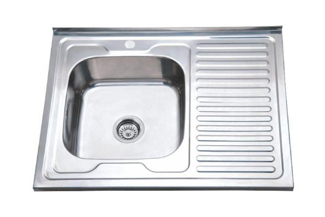 Изображение товара Мойка накладная РМС MG6-8060L 80х60х17 см