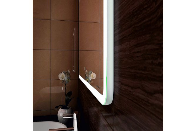 Фото 9 Зеркало с LED-подсветкой BOND Куб M39ZE-12080 120х80 см