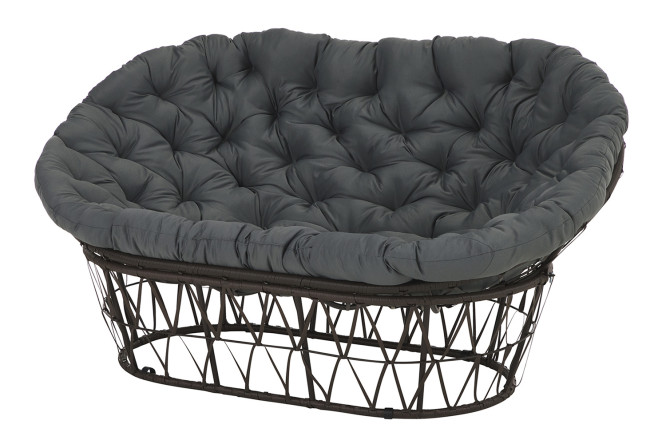 Изображение товара Диван Лея Диван тёмно-коричневый с серыми элементами, 165x80x105 см Изображение товара Диван Лея Диван тёмно-коричневый с серыми элементами, 165x80x105 см