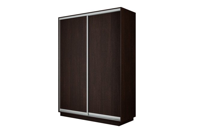 Изображение товара Шкаф-купе 2-дверный Slide-2 180х240х45 см венге серебро