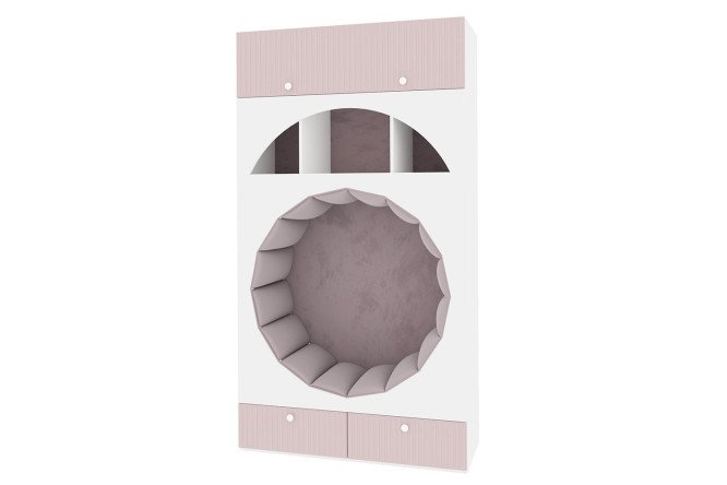 Изображение товара Комбинированный шкаф Фокс 118.2х217.1х47.5 см для хранения мебели