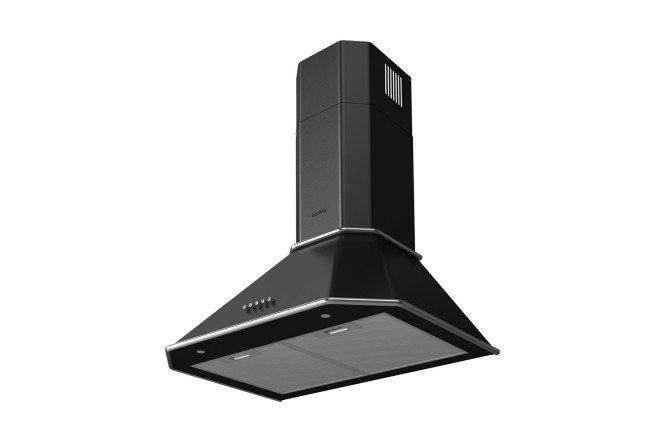 Изображение товара Вытяжка KORTING KHC 6839 NX матовый чёрный с хромом 59,8х55,6х45 см