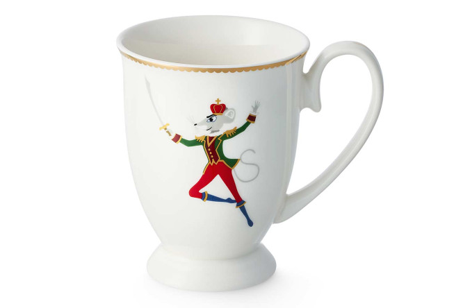 Изображение товара Кружка HOFF Щелкунчик 310 мл из костяного фарфора
