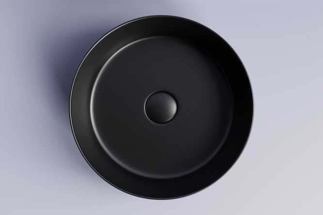 Умывальник накладной CERAMICANOVA Element CN6032MB 35.8х13.7х35.8 см