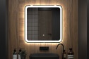 Зеркало с LED-подсветкой ONIKA Магна 70 207046 70х70 см