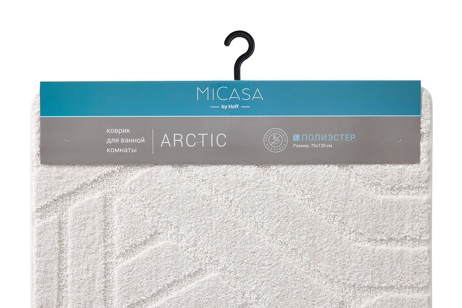 Коврик для ванной комнаты MICASA Arctic 70x120 см