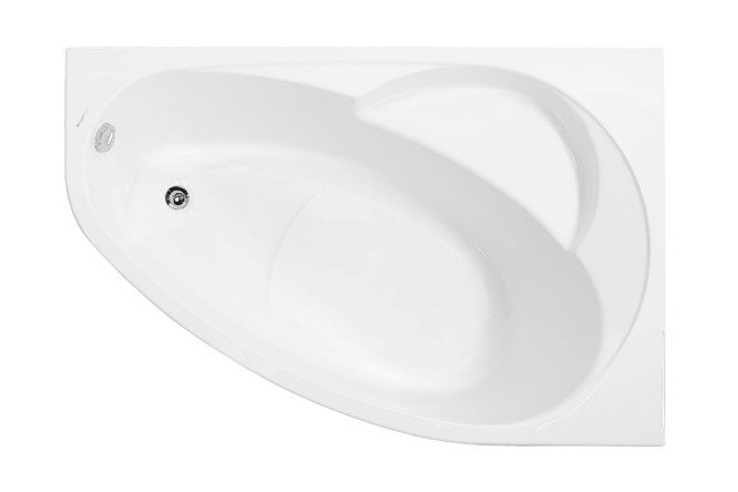 Изображение товара Ванна пристенная VAGNERPLAST Flora 150x100 см акриловая правая