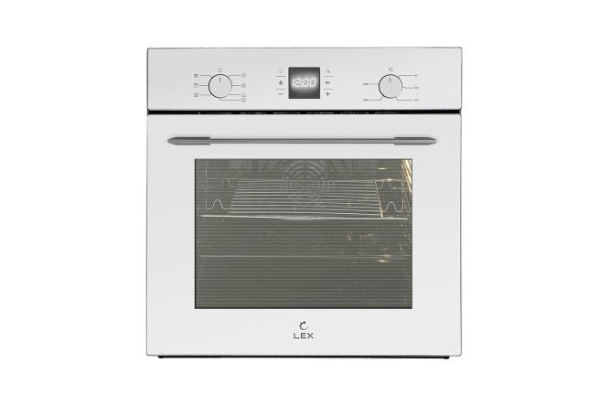 Изображение товара Электрический духовочный шкаф LEX EDM 076 WH 60 л семь режимов белый