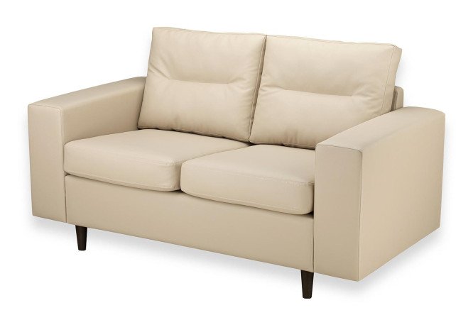 Изображение товара Двухместный диван Бруно плюс бежевый Размер 152х84х80 см комфорт