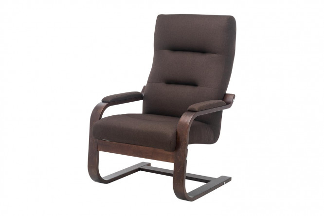 Изображение товара Стильное кресло Оскар из жаккарда размеры 80х104х80 см максимальная нагрузка 120 кг