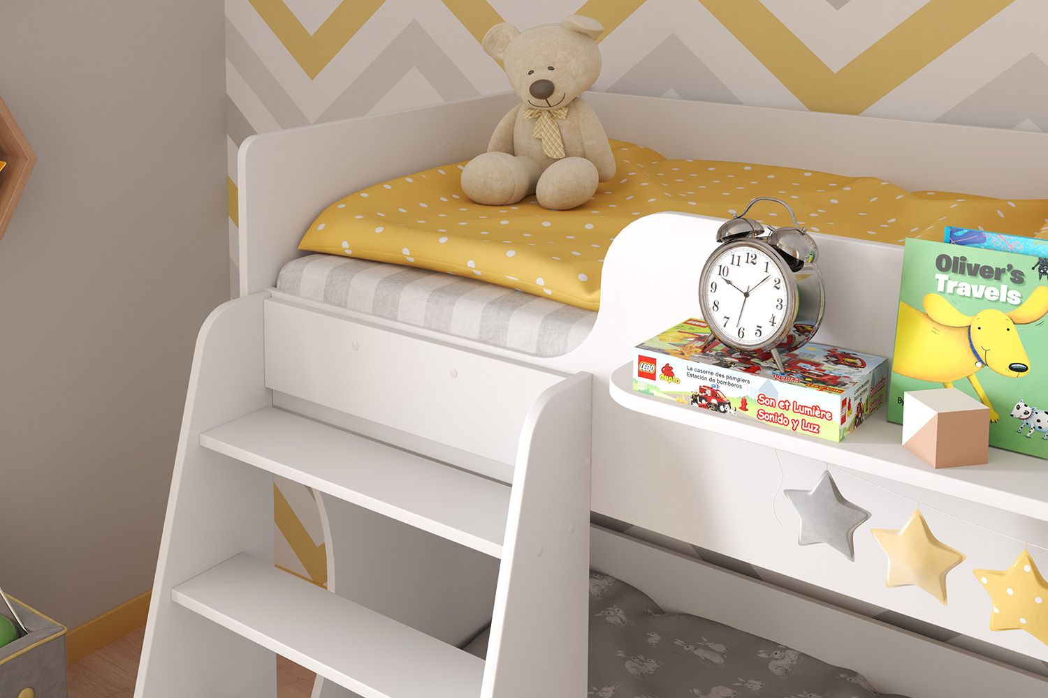 Сборка кровати Сима Лэнд Polini Kids Dream 1500