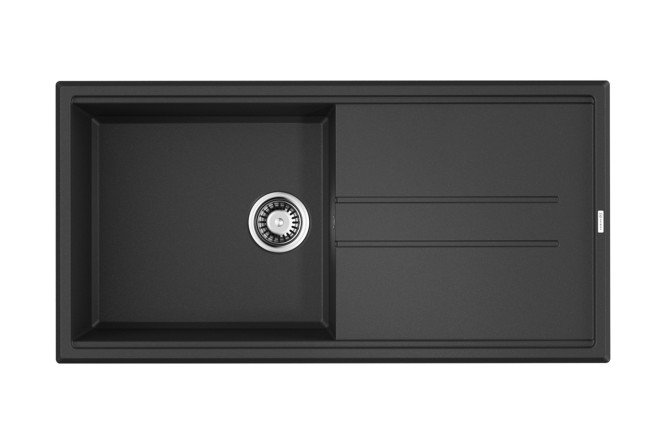 Изображение товара Врезная кухонная мойка OMOIKIRI Tedori 100-BL, тетогранит, 100х51 см