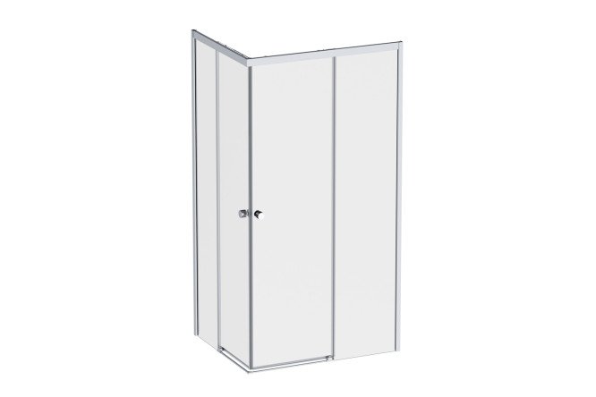 Изображение товара Душевое ограждение напольное AM.PM  X-Joy Square Slide 100х80 см W94G-403-10080-MТ
