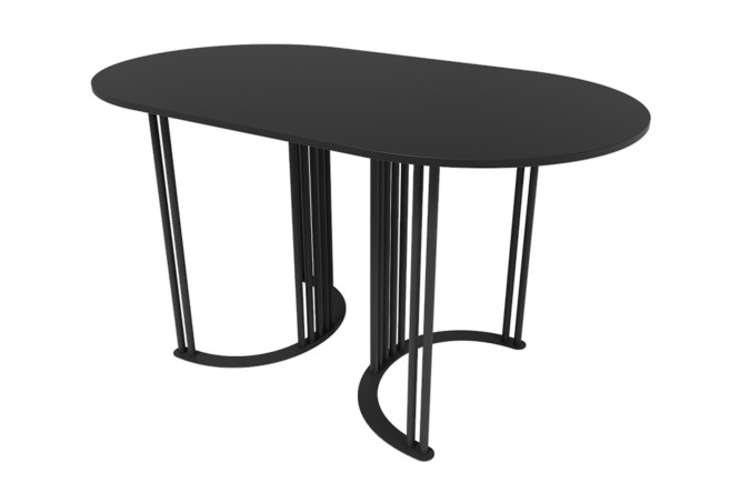 Стол GENGLASS Violur 140х75х80 см